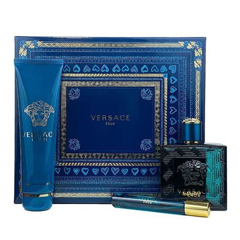 versace eros set pret|Versace Eros edp gift set.